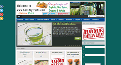 Desktop Screenshot of bestdryfruits.com